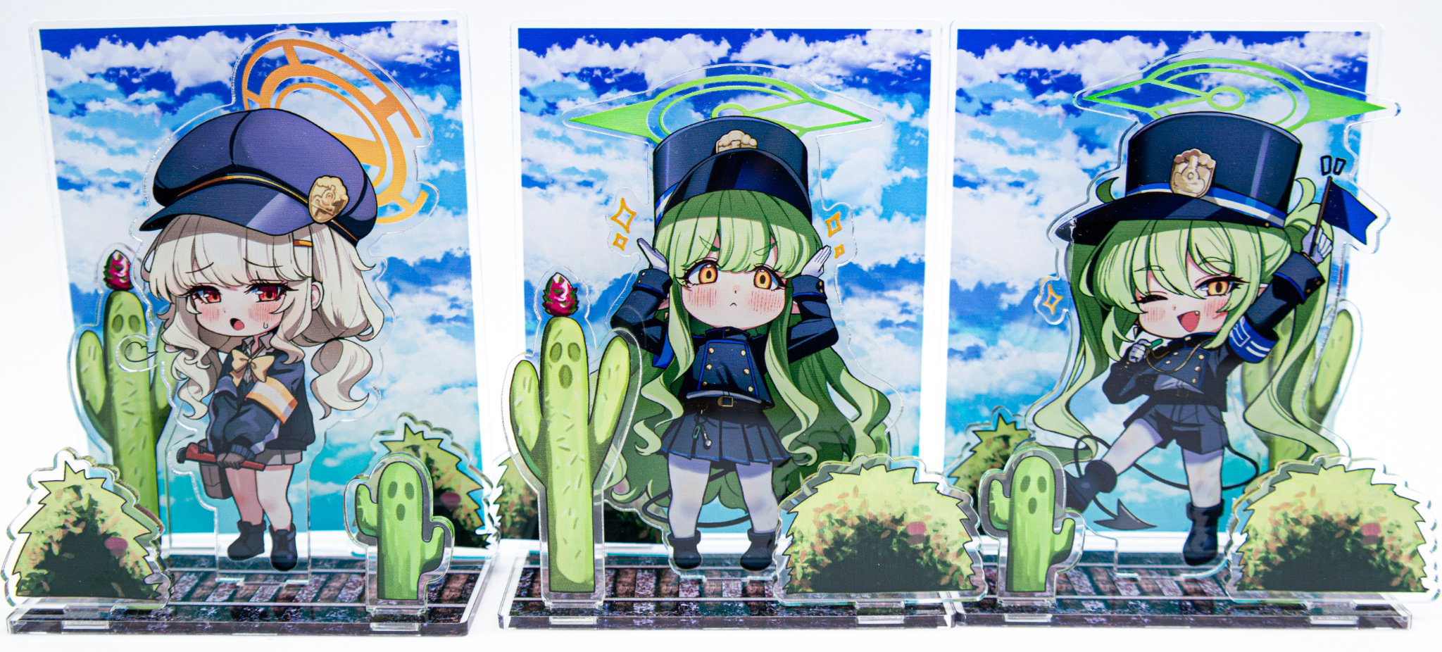 アクリルジオラマ3種セット